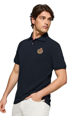 Polo regular - Bleu