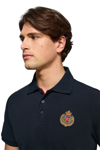 Polo regular - Bleu