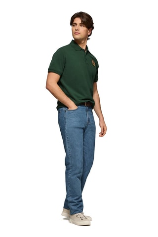 Polo regular - Vert