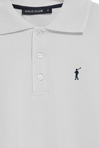 2 polos regular - Bleu marine et blanc