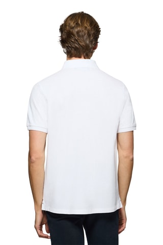 Polo regular - Blanc