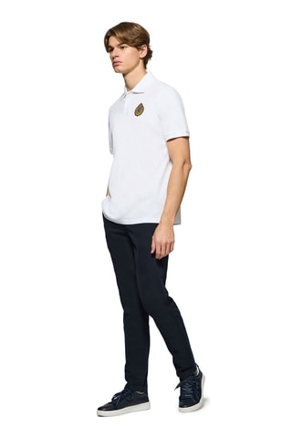 Polo regular - Blanc