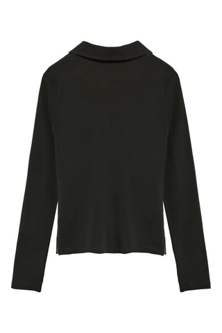 Polo slim - Noir