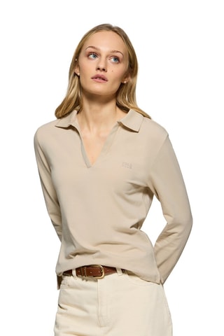 Polo slim - Beige