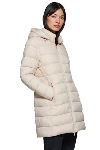 Doudoune à capuche - Beige