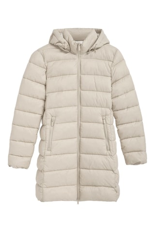 Doudoune à capuche - Beige