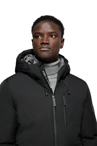 Doudoune à capuche - Noir