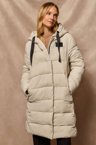 Doudoune à capuche - Beige