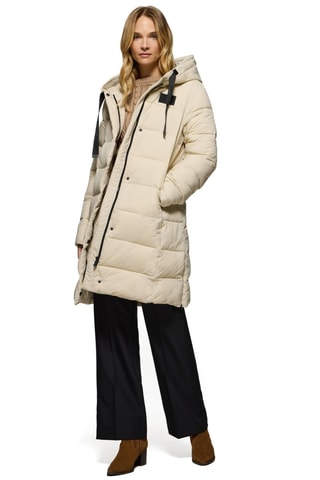 Doudoune à capuche - Beige
