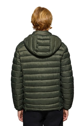 Doudoune à capuche - Vert