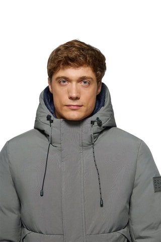 Doudoune à capuche - Gris