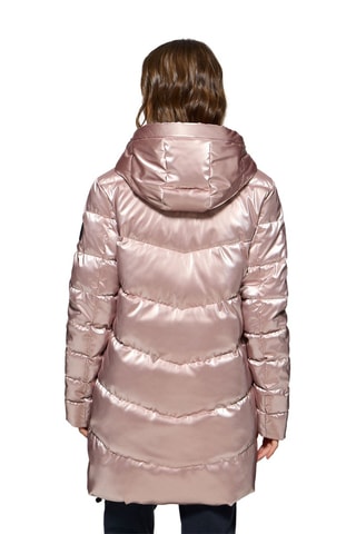 Doudoune longue - Rose