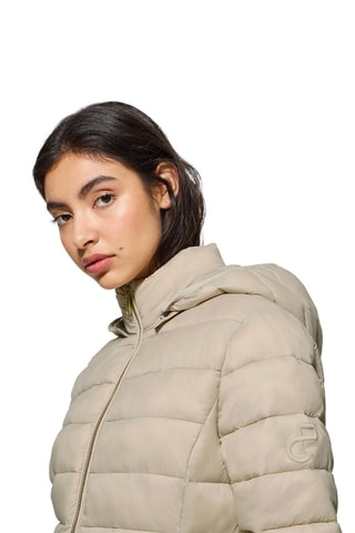 Doudoune à capuche - Beige