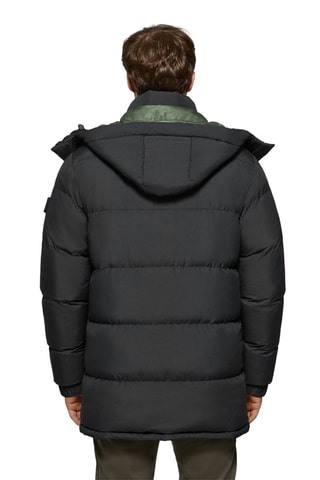 Doudoune à capuche - Noir