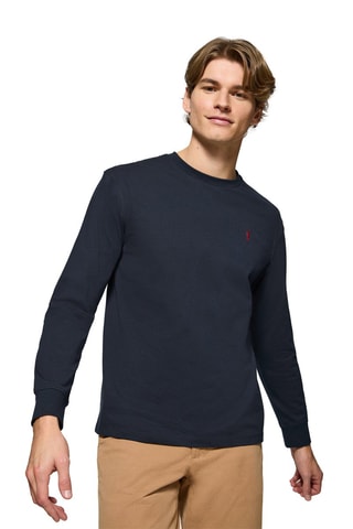 T-shirt regular - Bleu marine