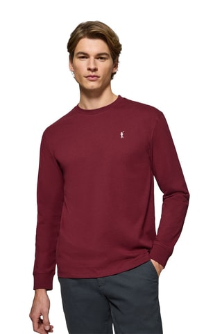 T-shirt regular - Bordeaux