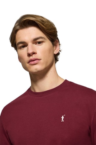 T-shirt regular - Bordeaux
