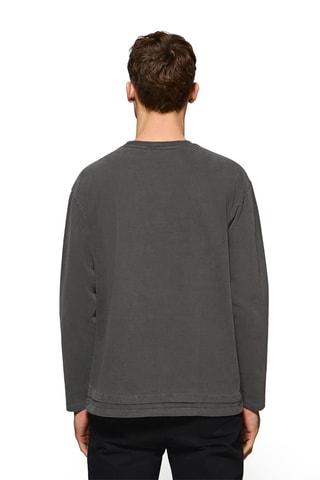 T-shirt relaxed - Gris