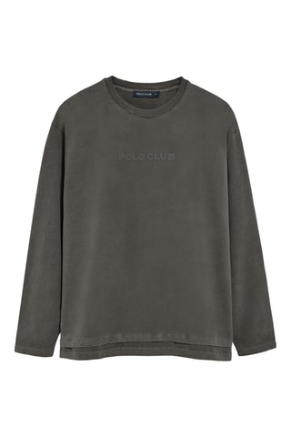 T-shirt relaxed - Gris