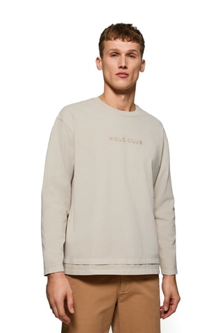 T-shirt oversize - Beige