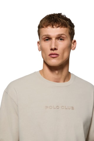 T-shirt oversize - Beige