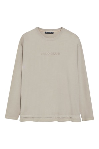 T-shirt oversize - Beige