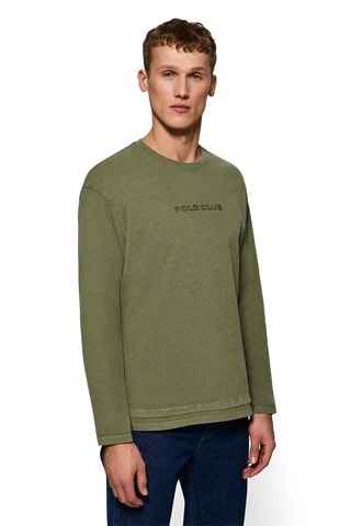 T-shirt relaxed - Kaki