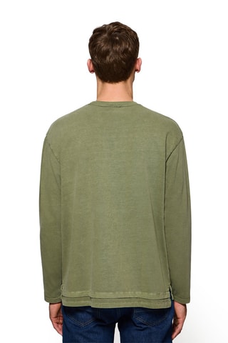 T-shirt relaxed - Kaki