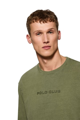 T-shirt relaxed - Kaki