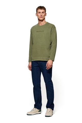 T-shirt relaxed - Kaki