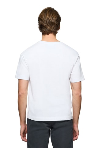 T-shirt relaxed - Blanc
