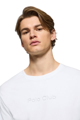 T-shirt relaxed - Blanc