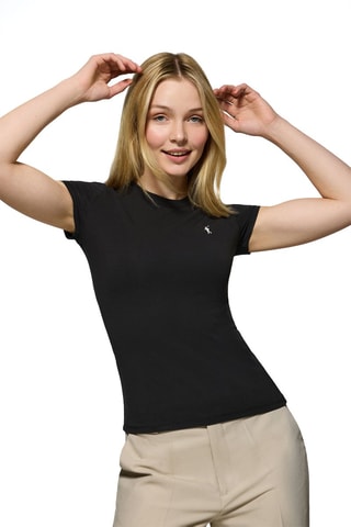 T-shirt slim - Noir