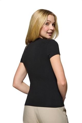 T-shirt slim - Noir