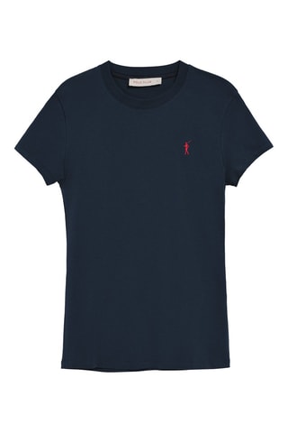 T-shirt slim - Bleu marine