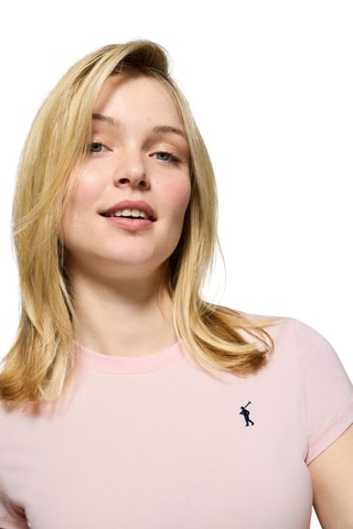 T-shirt slim - Rose