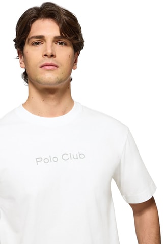 T-shirt relaxed - Blanc