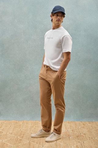 T-shirt relaxed - Blanc