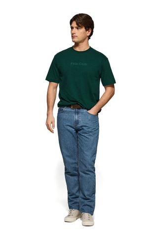 T-shirt relaxed - Vert
