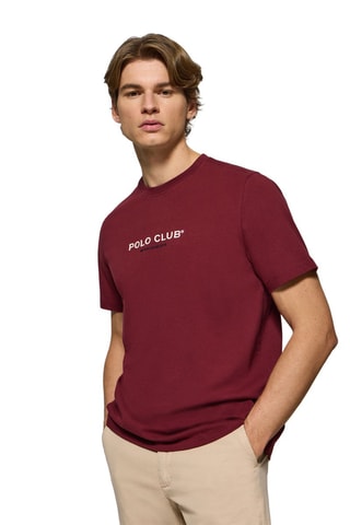 T-shirt regular - Rouge