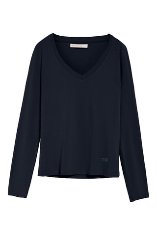 T-shirt slim - Bleu