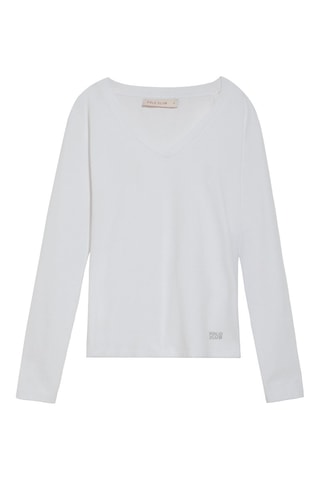 T-shirt slim - Blanc