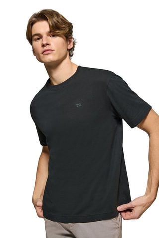 T-shirt relaxed - Noir
