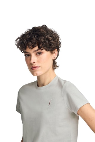 T-shirt slim - Gris clair