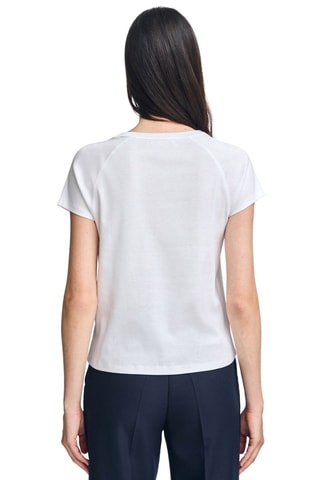 T-shirt slim - Blanc