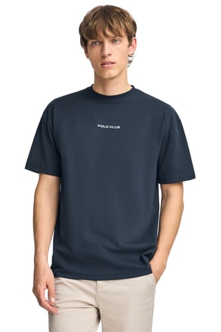 T-shirt regular - Bleu marine