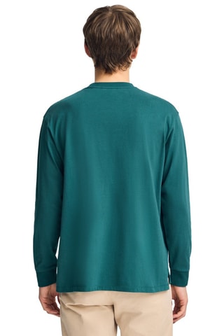 T-shirt oversize - Bleu canard