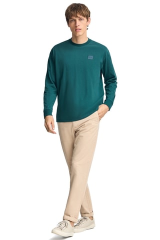 T-shirt oversize - Bleu canard