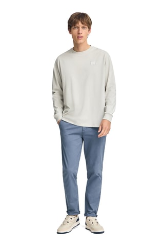 T-shirt oversize - Gris clair