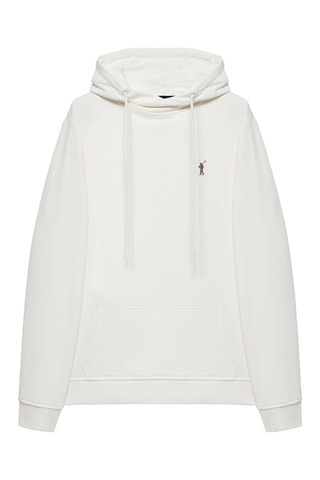 Sweat à capuche - Ecru